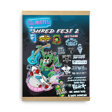 Load image into Gallery viewer, Shred Fest 2 Steve Caballero Canvas 16x18 (only 50 produced)