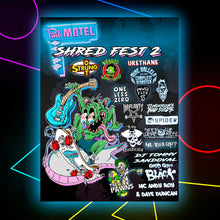 Load image into Gallery viewer, Shred Fest 2 Steve Caballero Canvas 16x18 (only 50 produced)