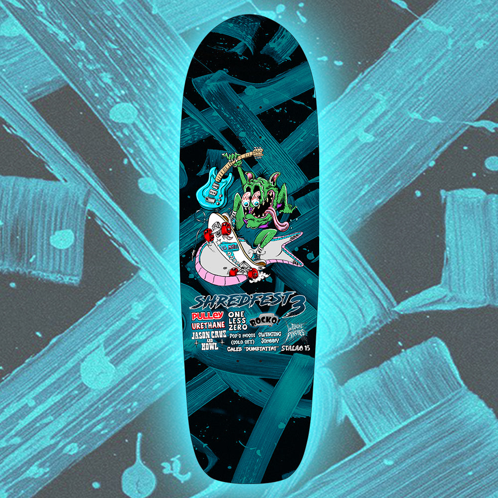 Shred Fest 3 Deck Limited Edition (Only 20 were produced)