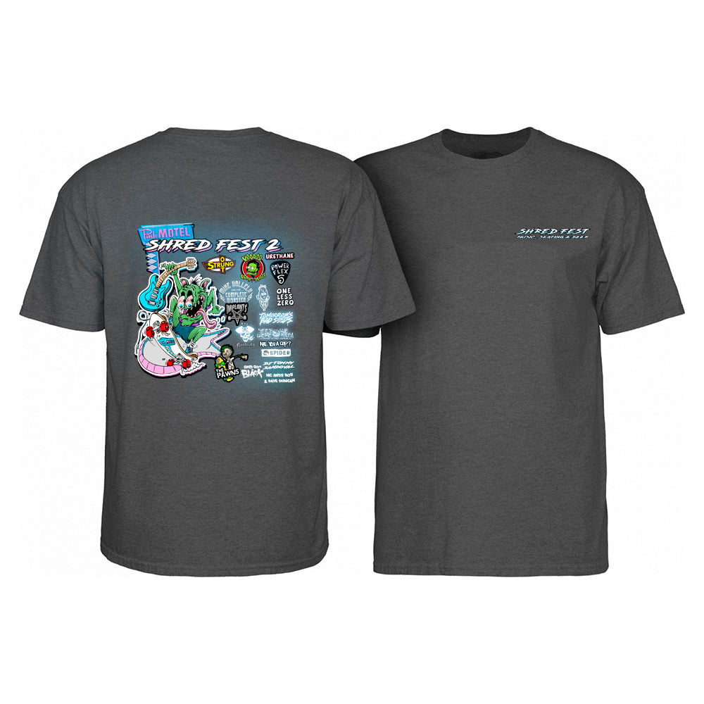 ShredFest 2 T-Shirt - Charcoal Grey